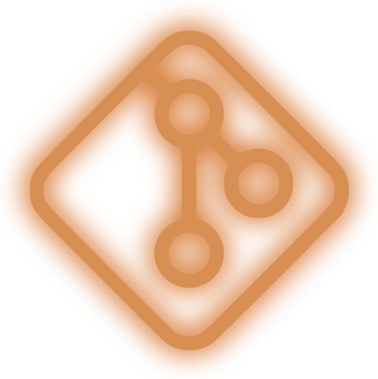 Ícone com a logomarca do Git